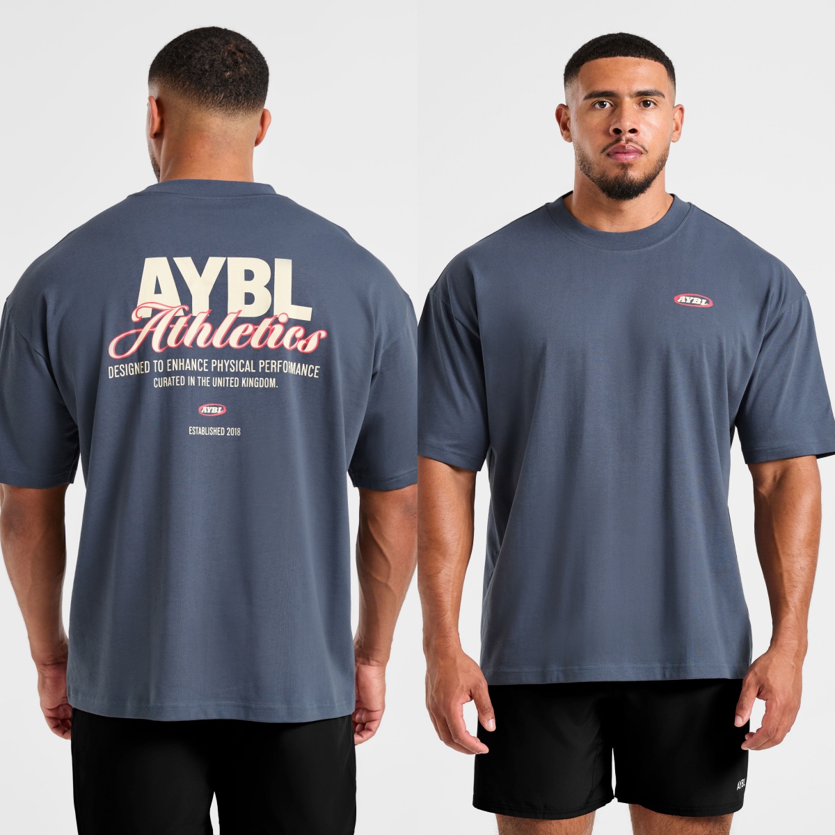 Streetwear Gym Brand - เสื้อยืดแฟชั่นสไตล์คลาสสิคพิมพ์ลายกราฟิก แบรนด์กีฬาออกกำลังกาย ผ้าฝ้าย ทรงโอเวอร์ไซส์ สำหรับผู้ชายและผู้หญิง สตรีทแวร์ฤดูร้อน