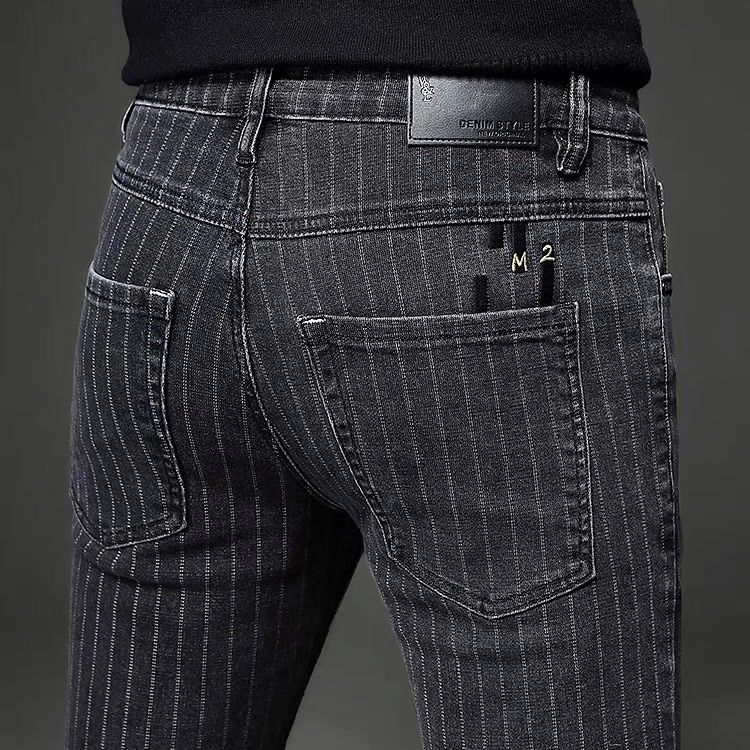 กางเกงยีนส์ลาย2025ผู้ชายอินเทร - Streetwear Brand Jeans บทวิจารณ์และราคา