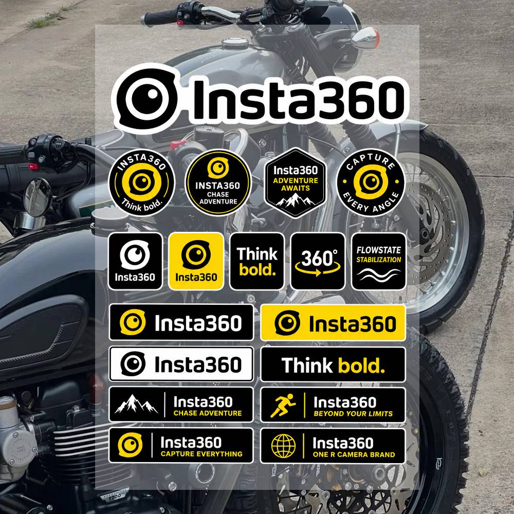 A-I-Insta-A 3-360 ชุดสติกเกอร์ - Streetwear Brand Stickers บทวิจารณ์และราคา