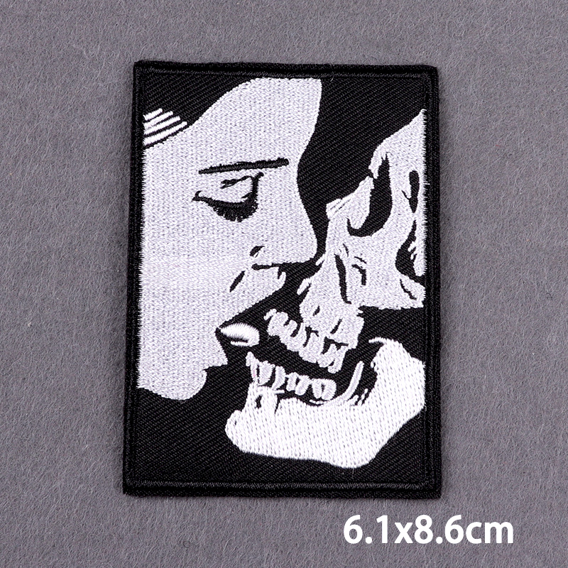 แผ่นปะลายปักรูปหัวกะโหลกสำหรับ - Streetwear Brand Stickers บทวิจารณ์และราคา