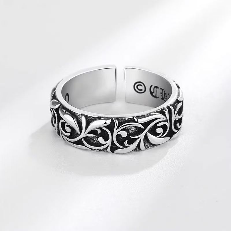 เรโทร อีเทอร์นัล ไวน์แหวนเงินส - Chrome Hearts Ring บทวิจารณ์และราคา