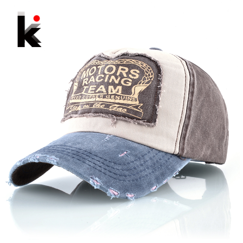 แฟชั่นล้าง Denim เบสบอลหมวกผู้ - Streetwear Brand With K บทวิจารณ์และราคา