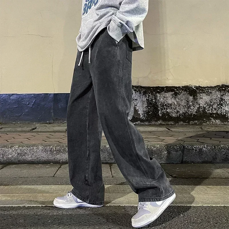 กางเกงยีนส์ทรงหลวมสไตล์สตรีทแว - Streetwear Brand Jeans บทวิจารณ์และราคา