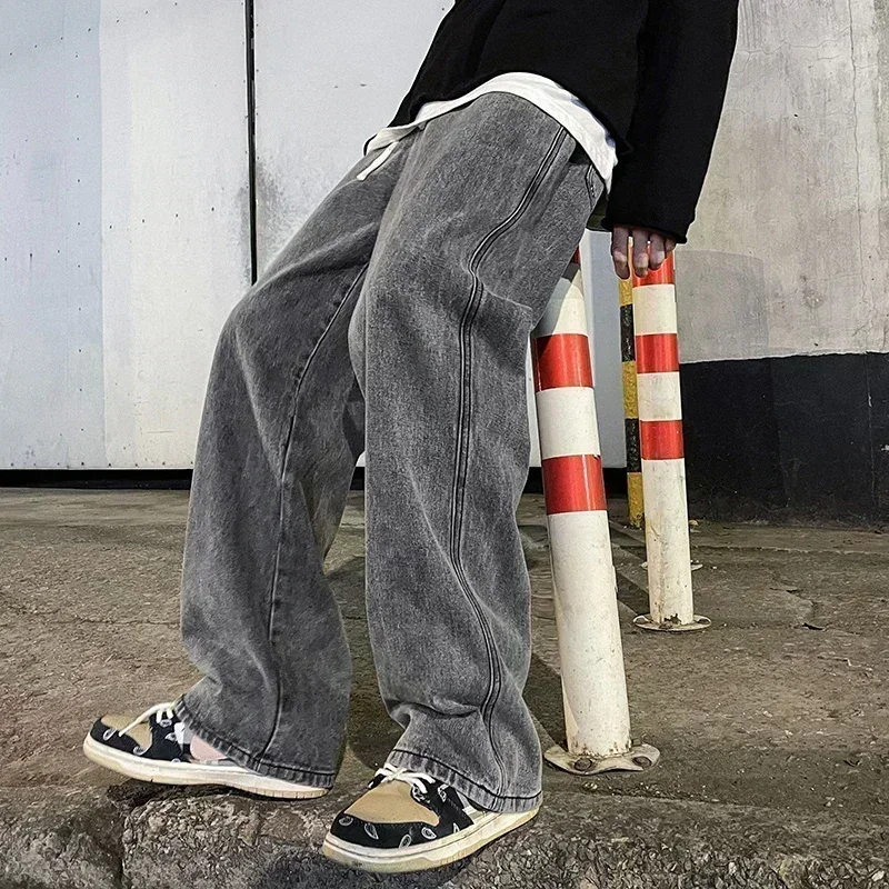 กางเกงยีนส์ทรงหลวมสไตล์สตรีทแว - Streetwear Brand Jeans บทวิจารณ์และราคา