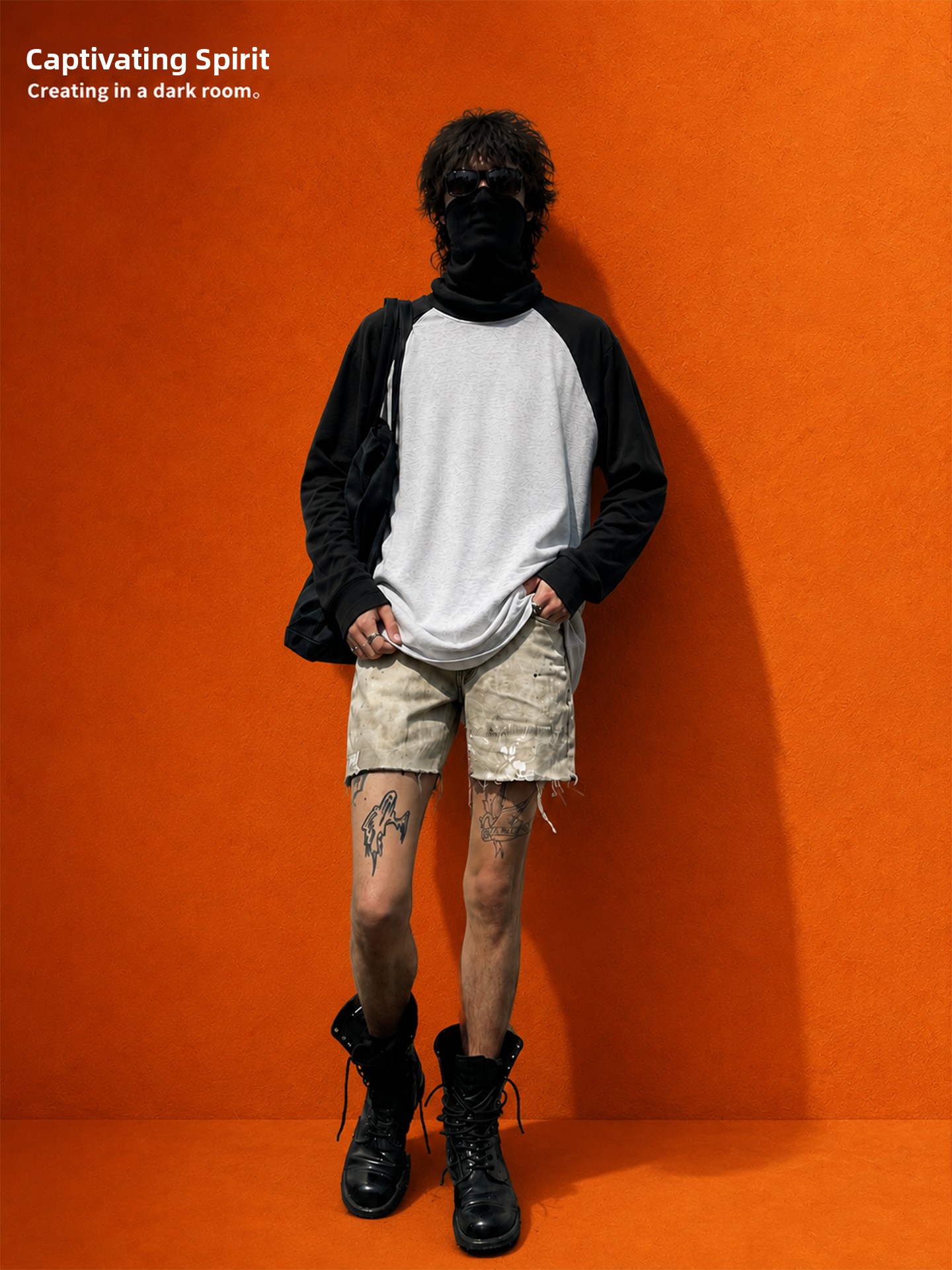 เสื้อยืดแขนยาวผ้าฝ้ายสไตล์ฮิปฮ - Streetwear Brand With K บทวิจารณ์และราคา