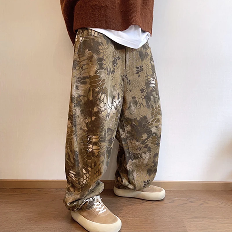 ใหม่ผู้ชาย Chic งูพิมพ์ Street - Streetwear Brand Popular บทวิจารณ์และราคา