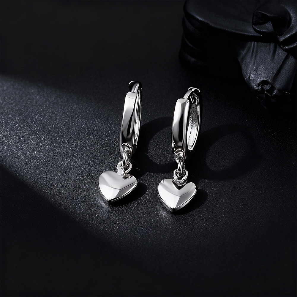ต่างหูเงินแท้ 925 รูปหัวใจสำหร - Chrome Hearts Ring บทวิจารณ์และราคา