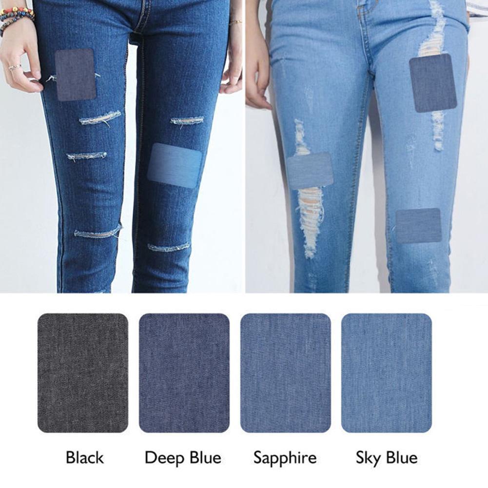 20 ชิ้น Denim ตัดชิ้นเหล็กบนผ้ - Streetwear Brand Stickers บทวิจารณ์และราคา