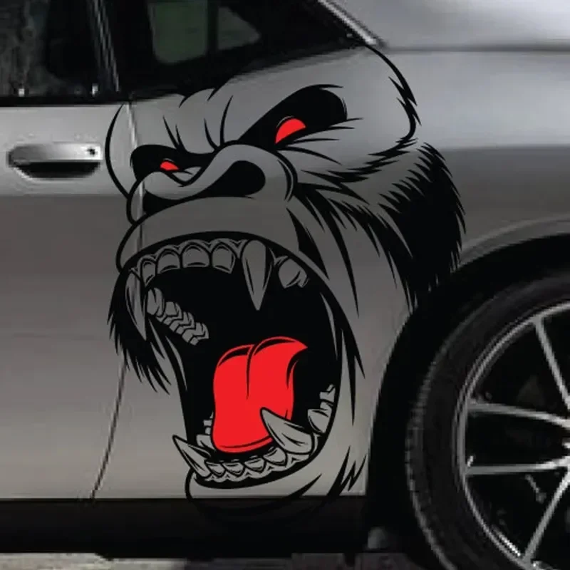 Gorilla King Kong ออกแบบสติ๊กเ - Streetwear Brand Stickers บทวิจารณ์และราคา